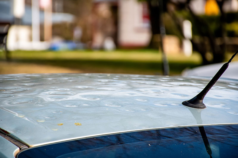 Hail damage repair service